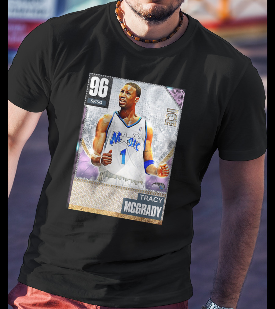 96 Tracy McGrady Magic SF/SG Ice T-Shirt
