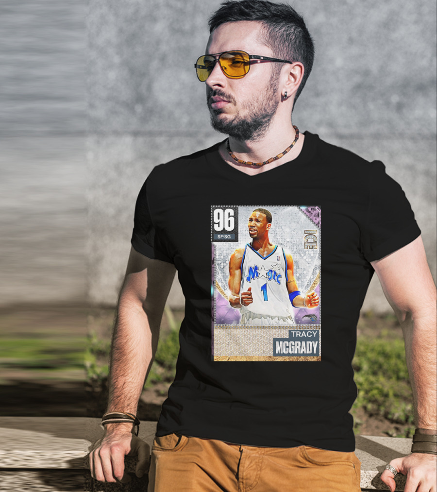 96 Tracy McGrady Magic SF/SG Ice T-Shirt