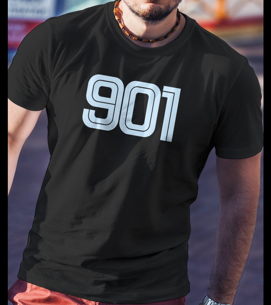 David Roddy 901 Memphis Basketball T-Shirt