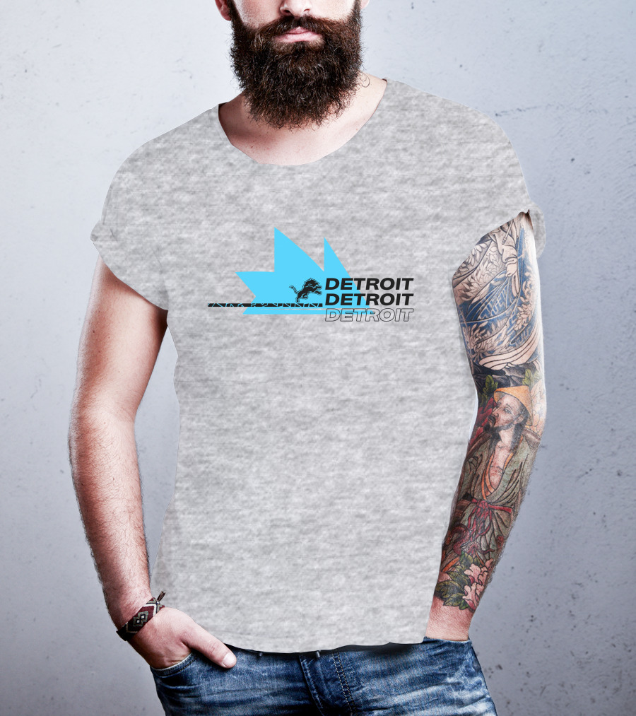 Detroit Lions Detroit Detroit T-Shirt