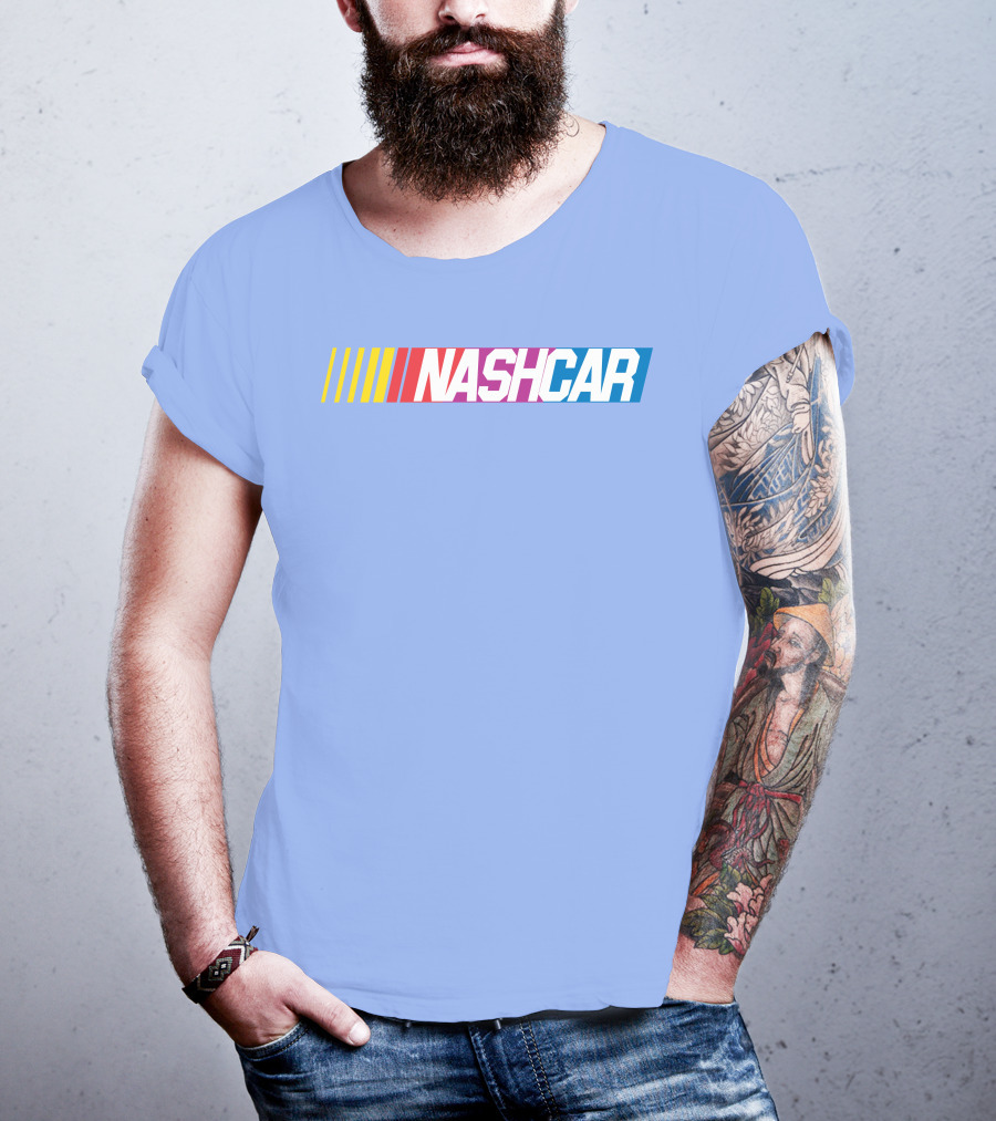Wobovan Mitchell Nashcar Racing Strip T-Shirt