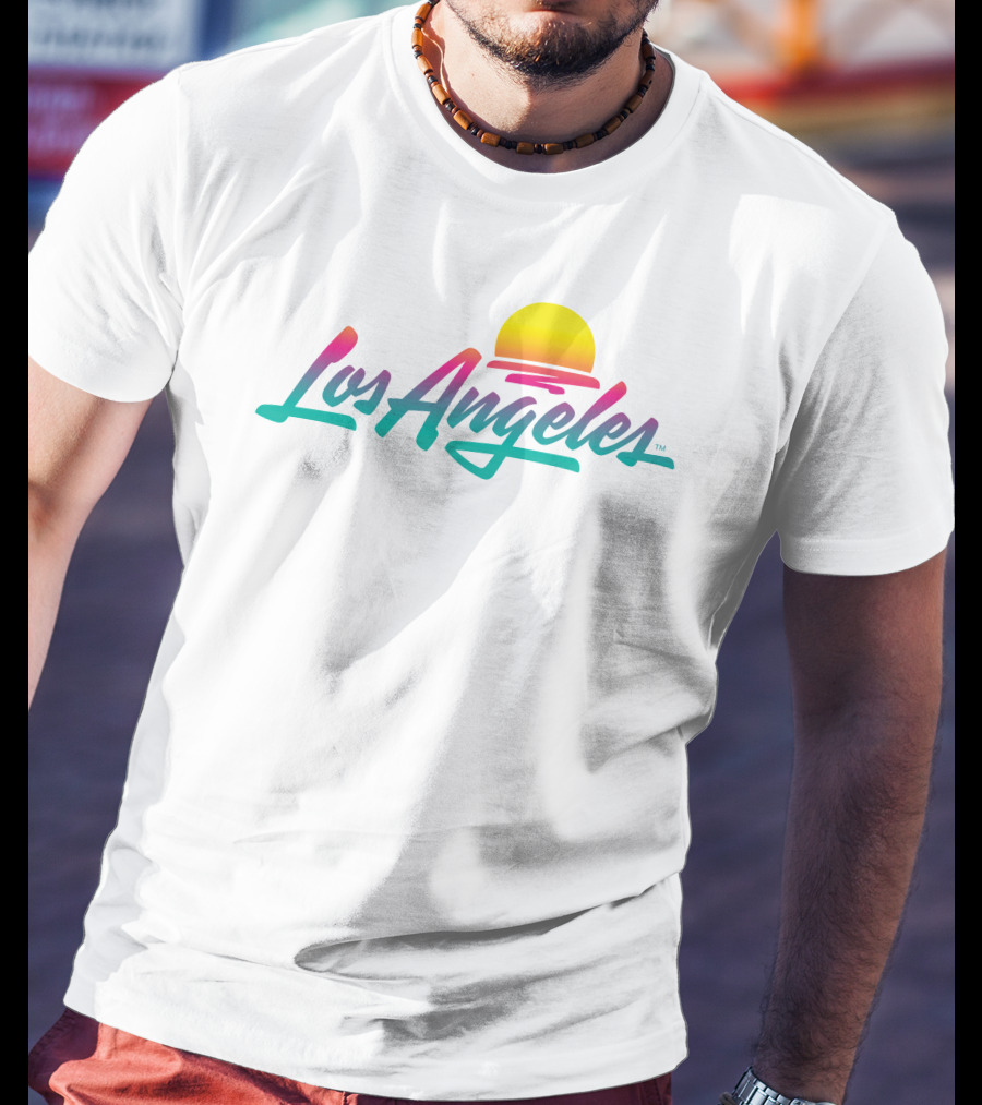 Los Angeles Shepard Fairey House Industries Sunset T-Shirt