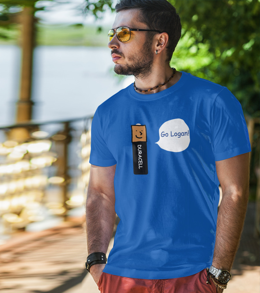 Duracell Battery Go Logan Encouragement T-Shirt