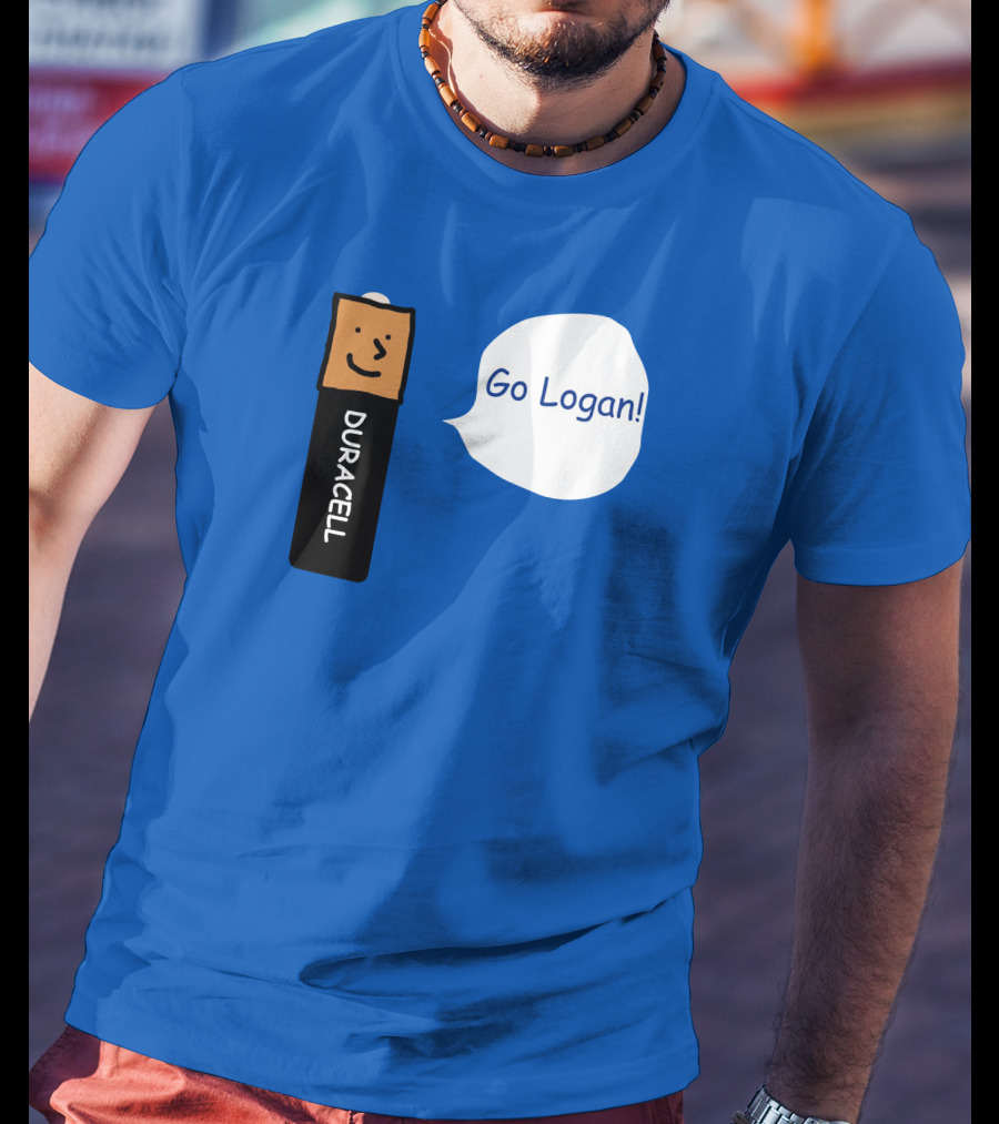 Duracell Battery Go Logan Encouragement T-Shirt