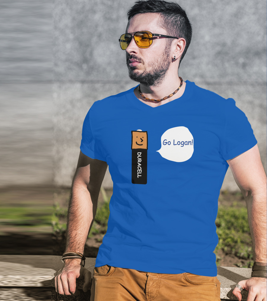 Duracell Battery Go Logan Encouragement T-Shirt