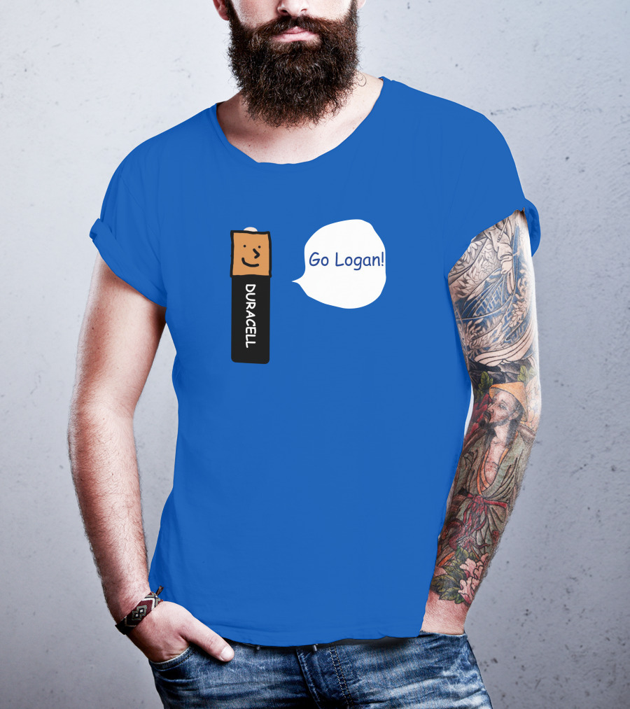 Duracell Battery Go Logan Encouragement T-Shirt