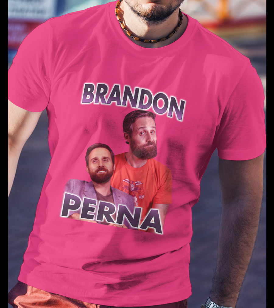 Brandon Perna Sports Humor Icon Duo T-Shirt