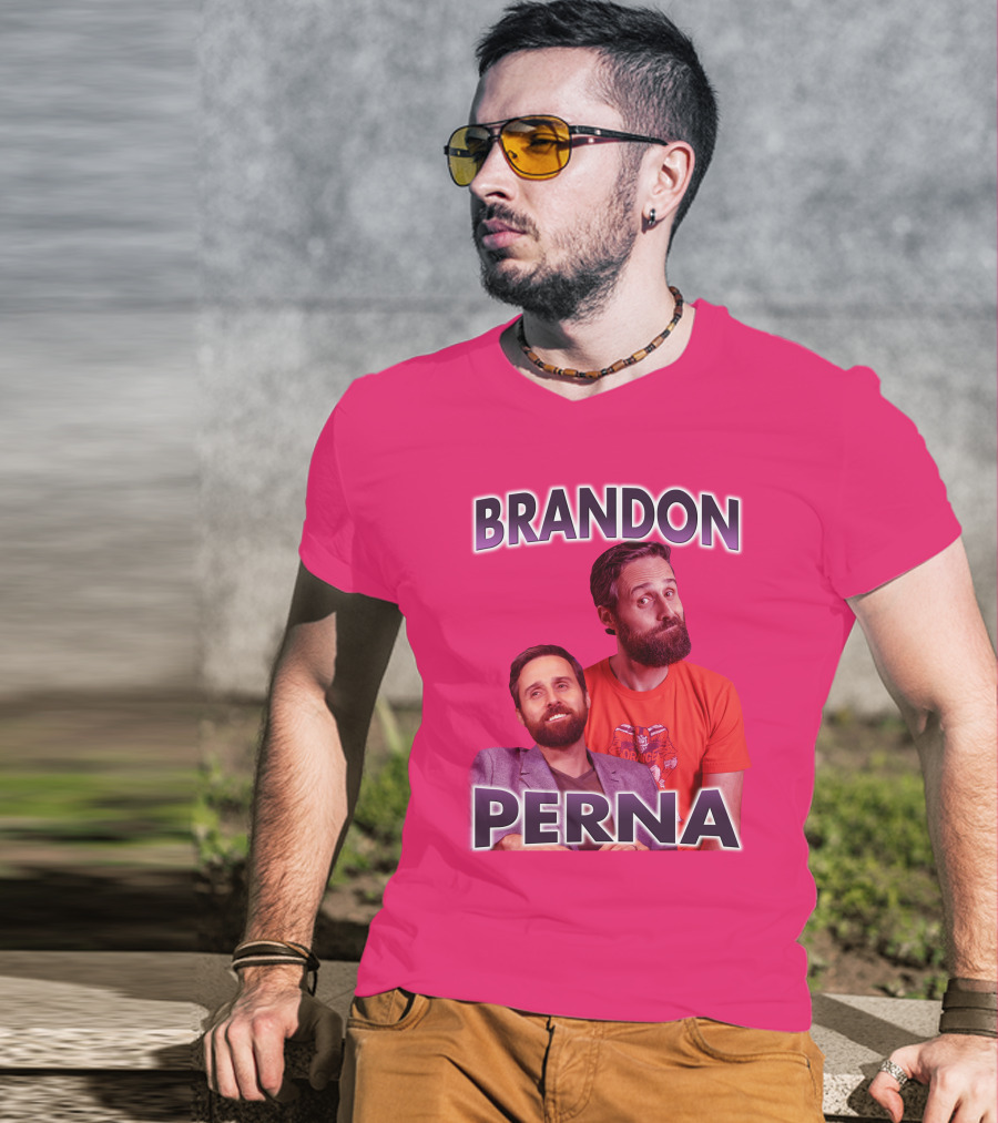 Brandon Perna Sports Humor Icon Duo T-Shirt