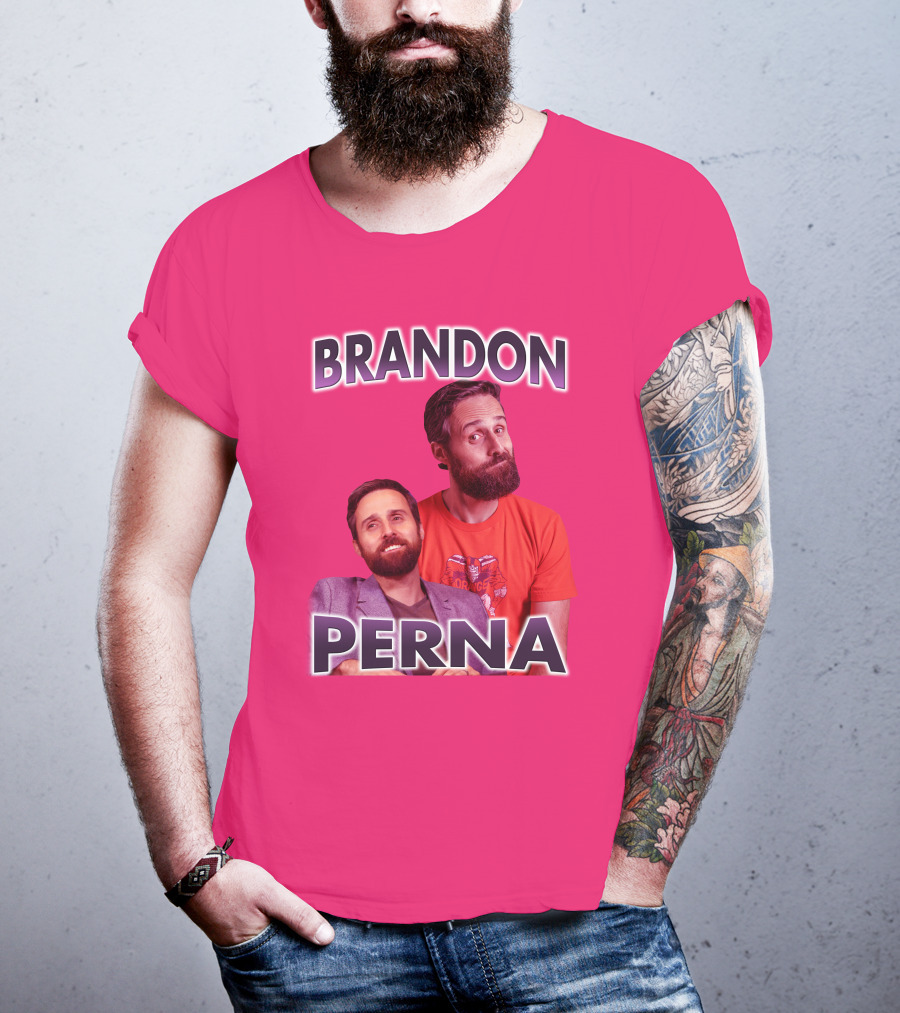 Brandon Perna Sports Humor Icon Duo T-Shirt