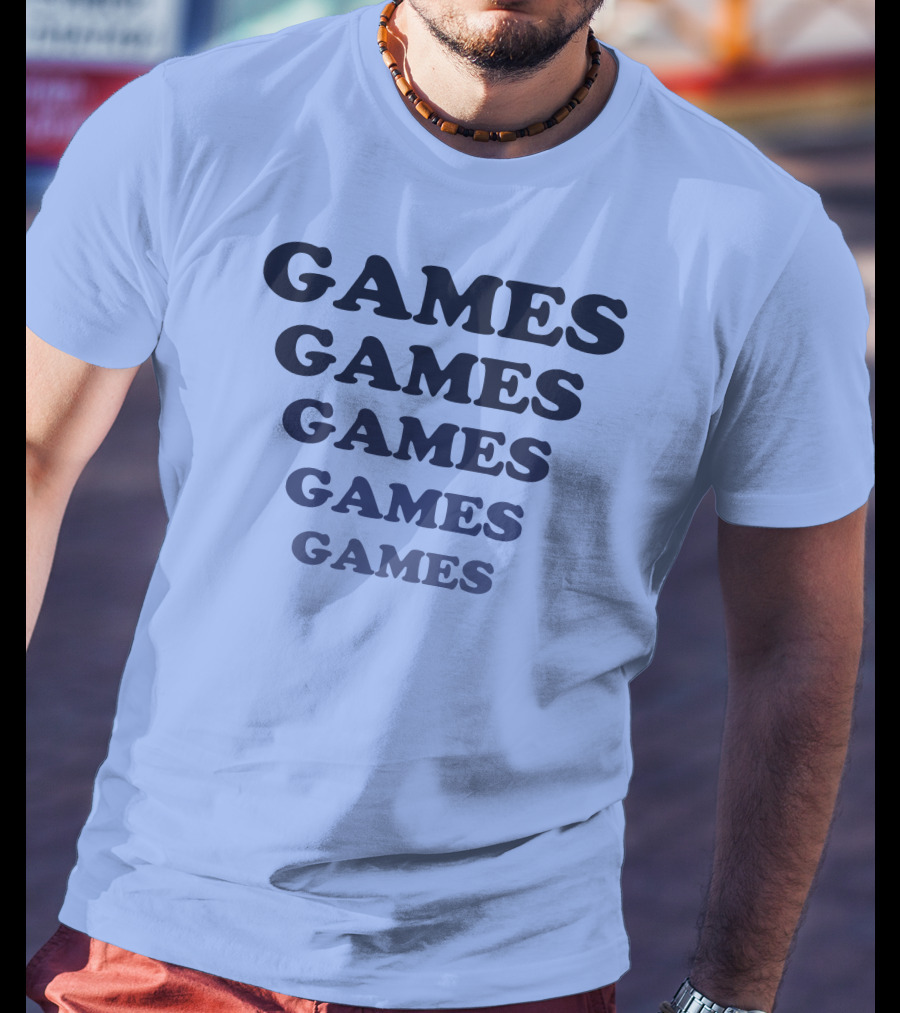 Letterboxd Games Games Games Games Games T-Shirt