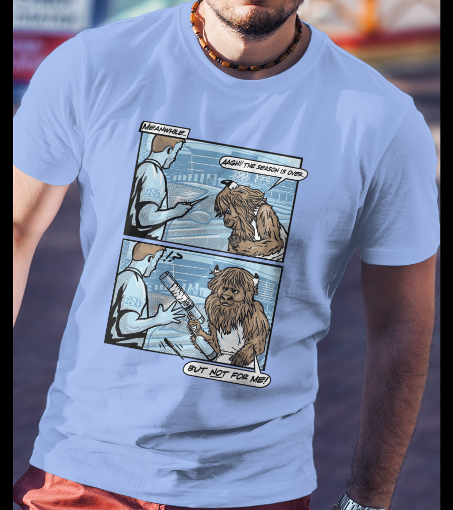Down To Dunk Meanwhile Aagh The Season Is Over But Not For Me 22-23 T-Shirt