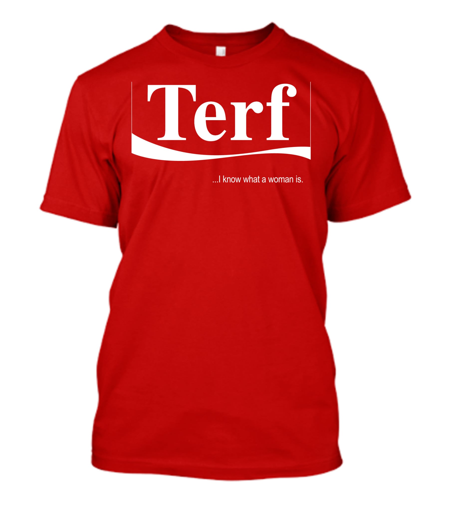Terf I Know What A Woman Is T-Shirt