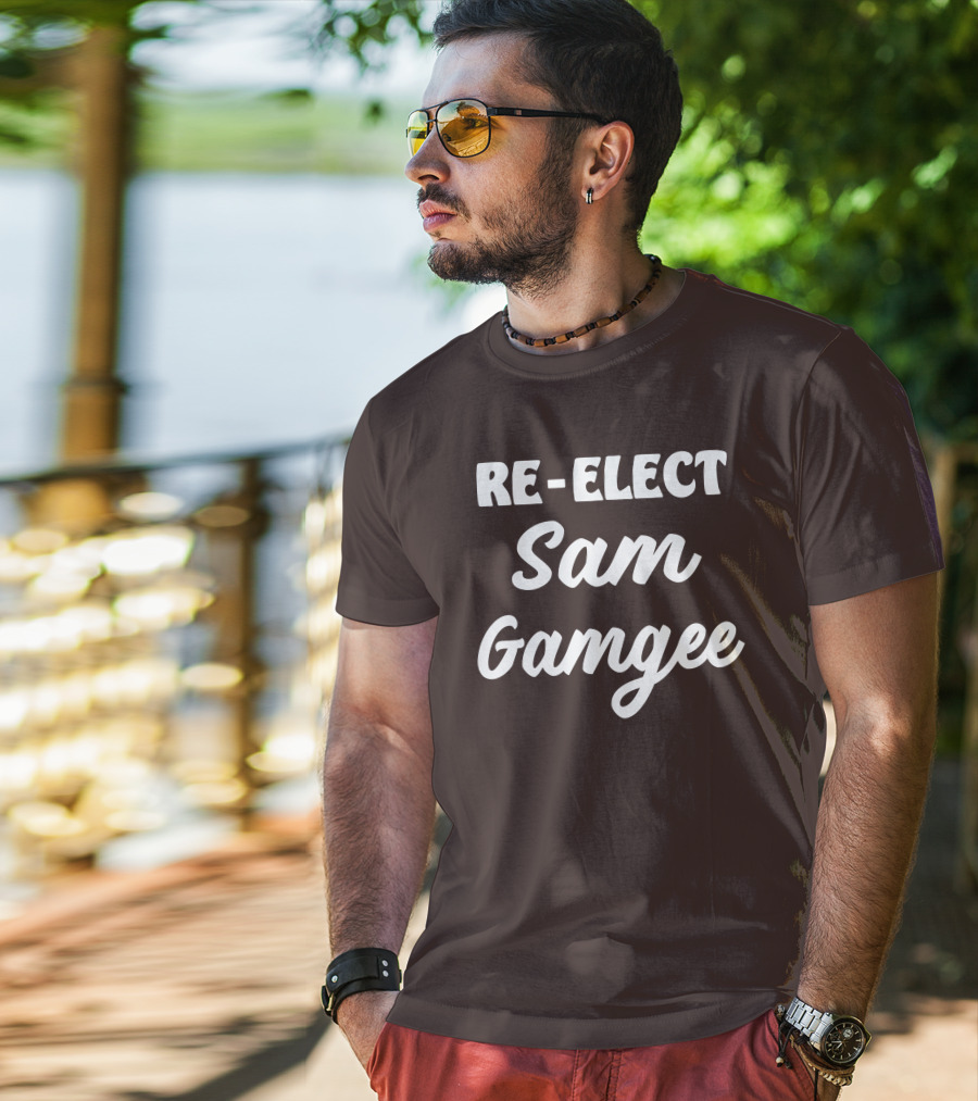 Re-Elect Sam Gamgee Lord Of The Rings Campaign T-Shirt