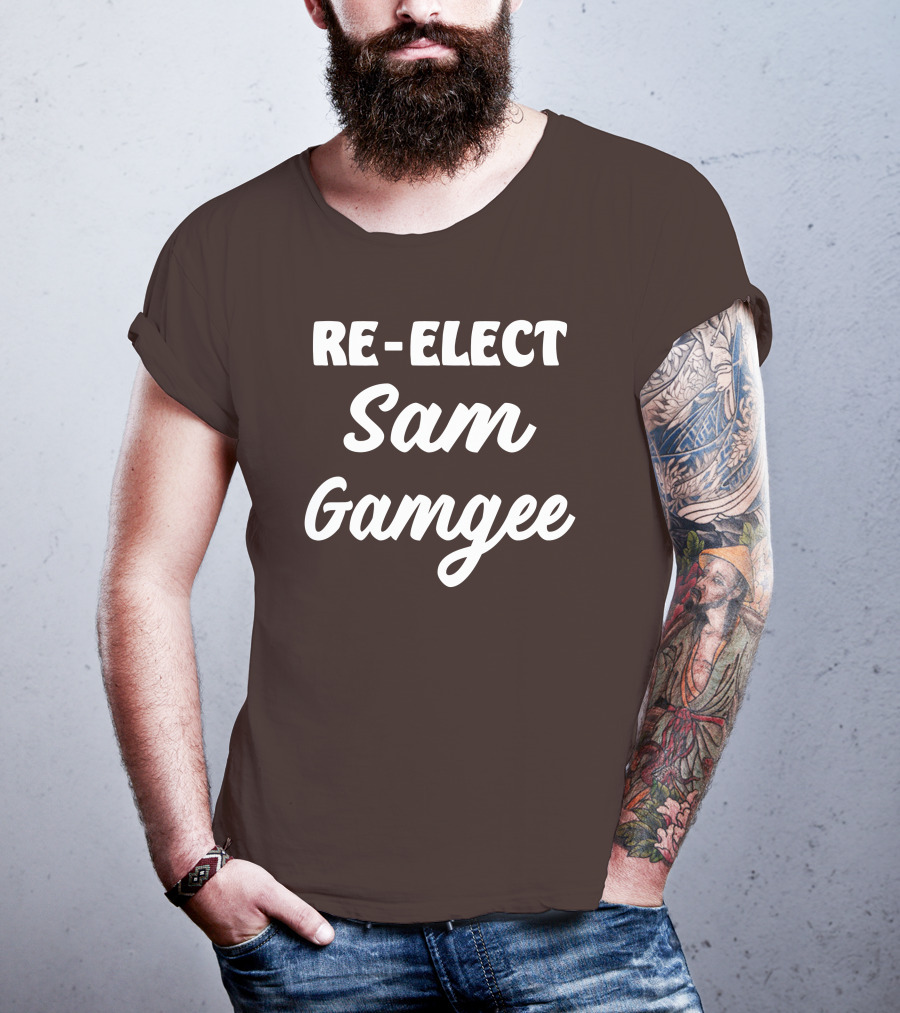 Re-Elect Sam Gamgee Lord Of The Rings Campaign T-Shirt