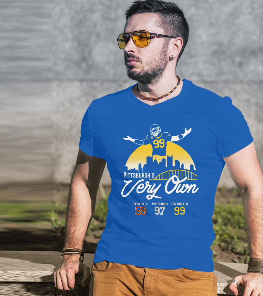Pittsburgh's Very Own Penn Hills 59 Pittsburgh 97 Los Angeles 99 T-Shirt