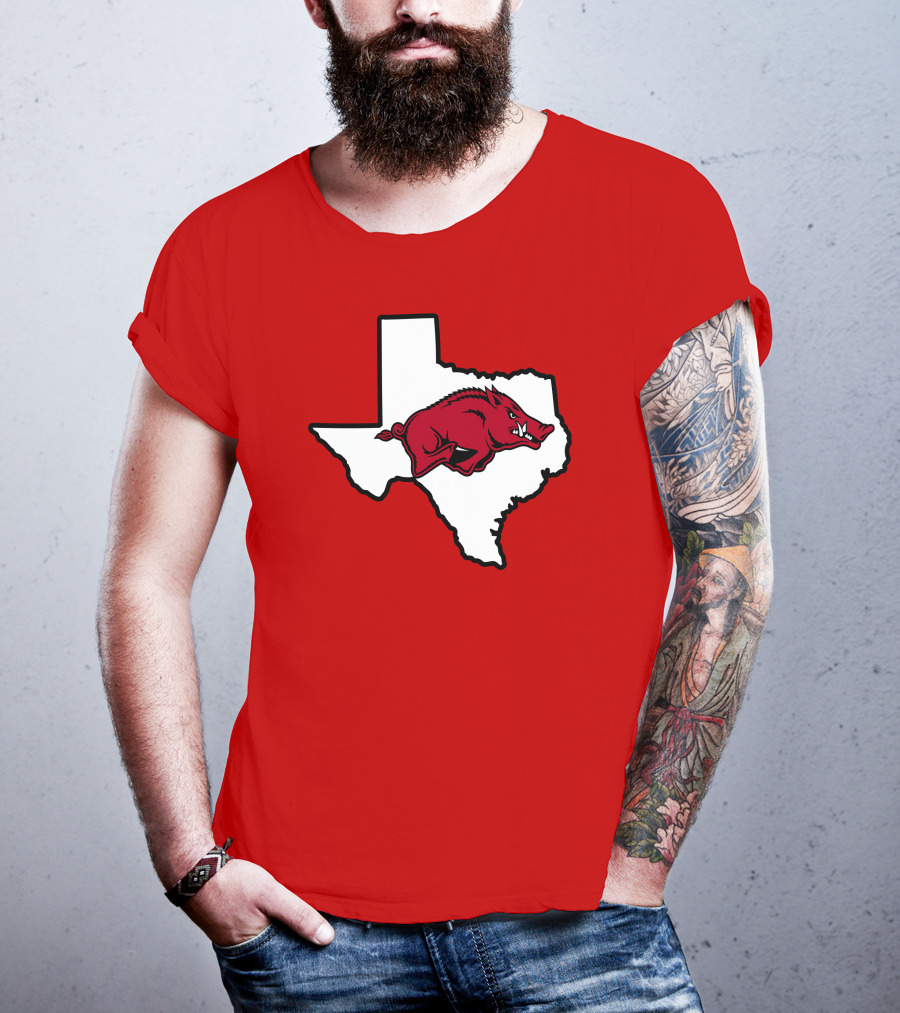 Texas Strong Hog In State T-Shirt