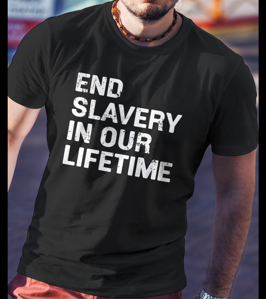 Adam Wainwright End Slavery In Our Lifetime T-Shirt