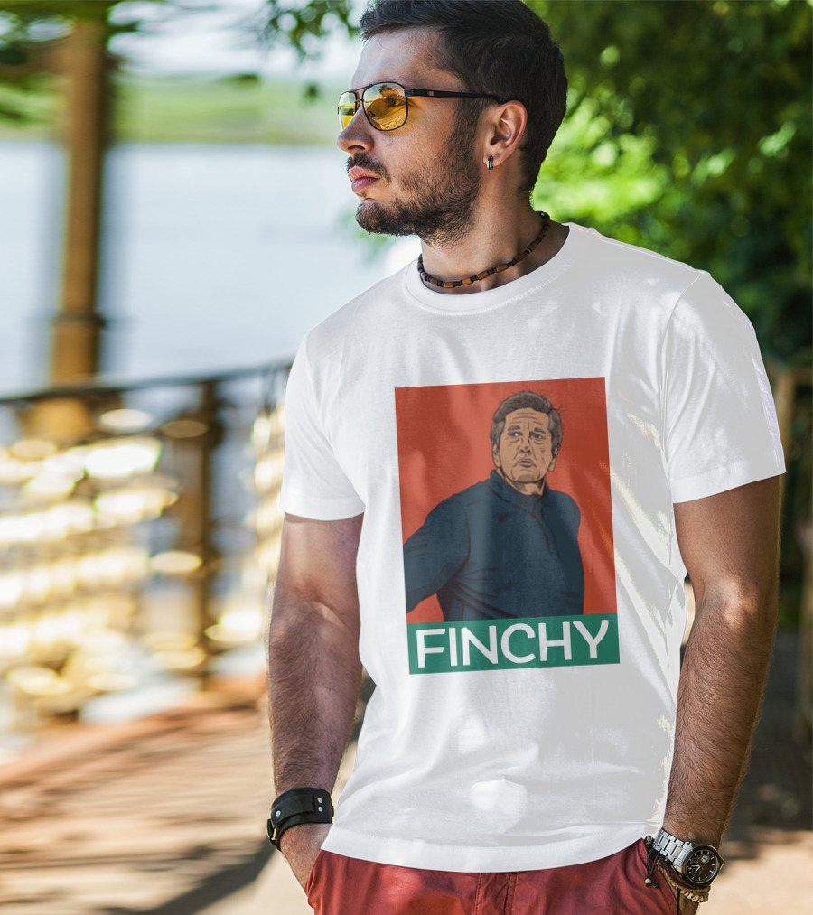 Kat Wearing Finchy Graphs Merch T-Shirt