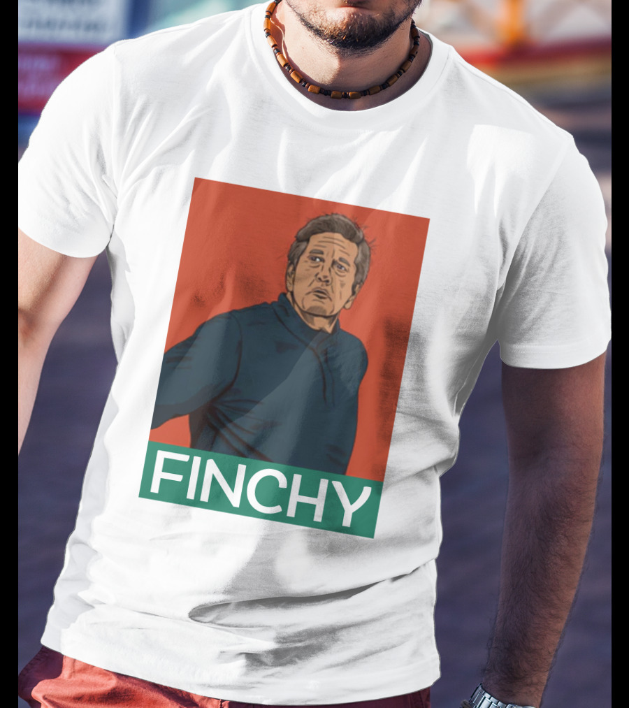 Kat Wearing Finchy Graphs Merch T-Shirt