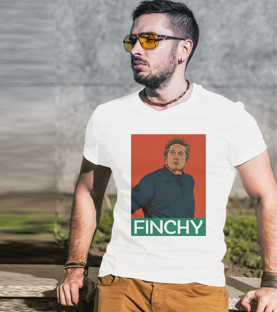 Kat Wearing Finchy Graphs Merch T-Shirt