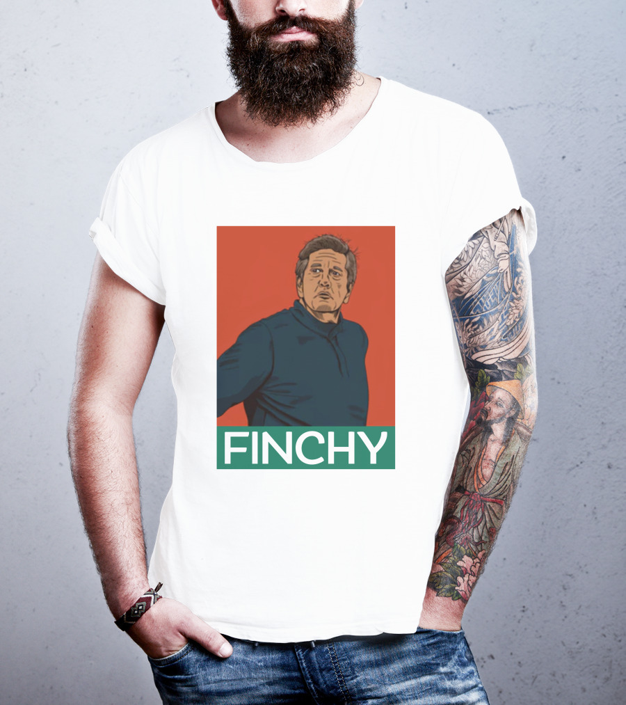 Kat Wearing Finchy Graphs Merch T-Shirt