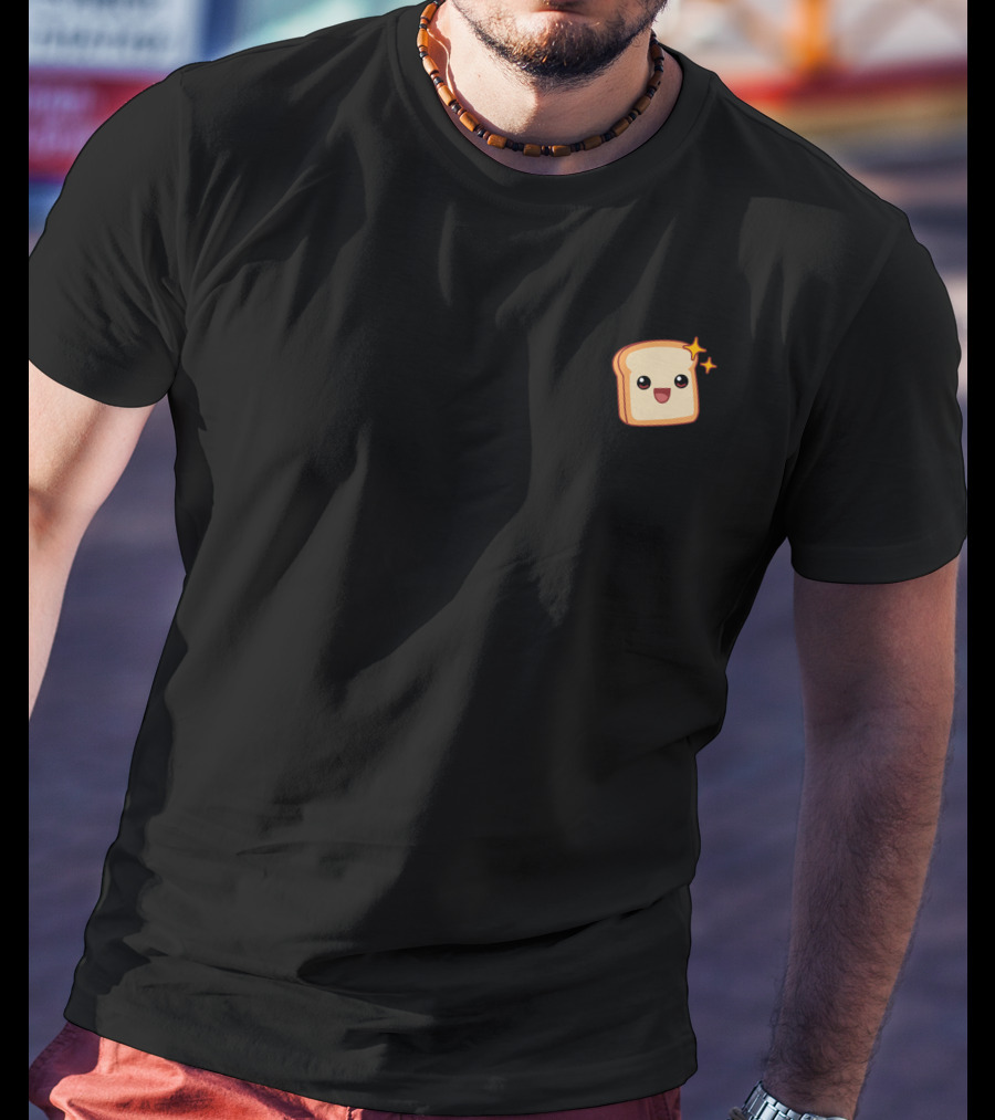 Friendship Bread Cute Kawaii Toast With Sparkles T-Shirt