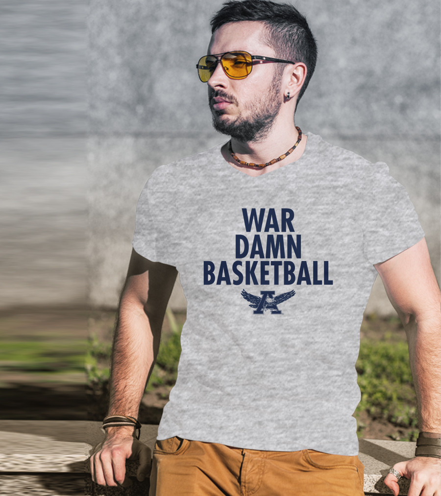 War Damn Basketball Auburn Eagles T-Shirt
