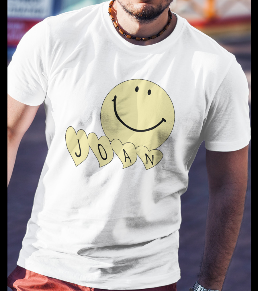 Happyhead Smiley Face Joan Love Hearts T-Shirt