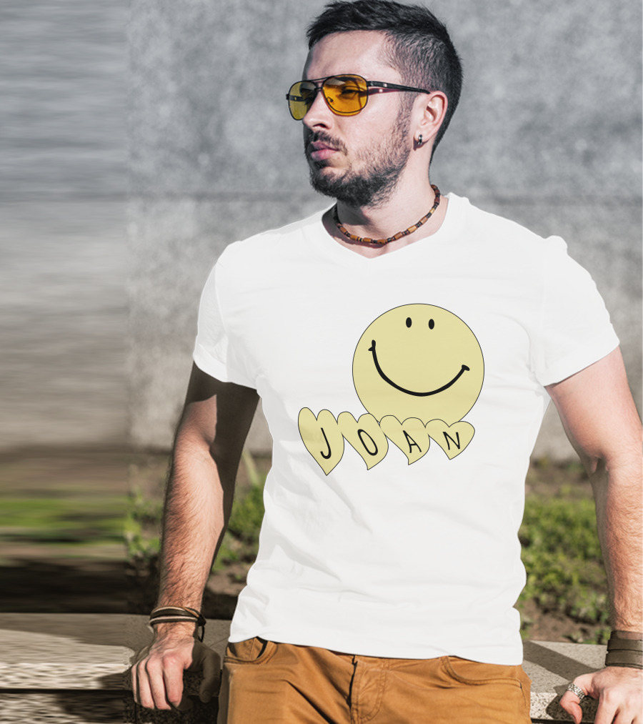 Happyhead Smiley Face Joan Love Hearts T-Shirt