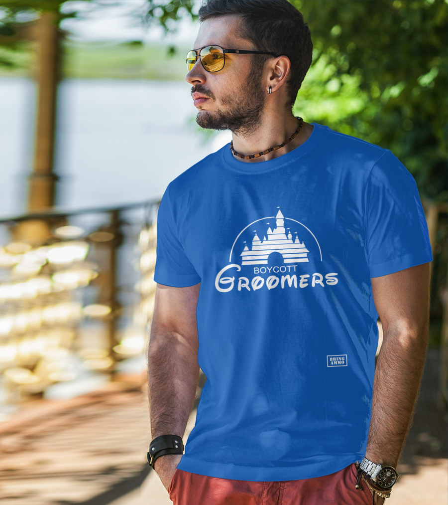 Boycott Groomers Bring Ammo Castle T-Shirt