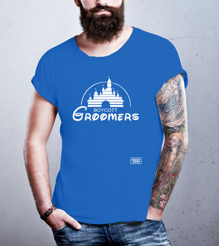 Boycott Groomers Bring Ammo Castle T-Shirt
