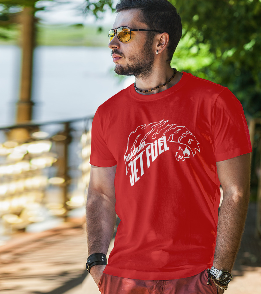 Quadrant Jet Fuel Flame T-Shirt