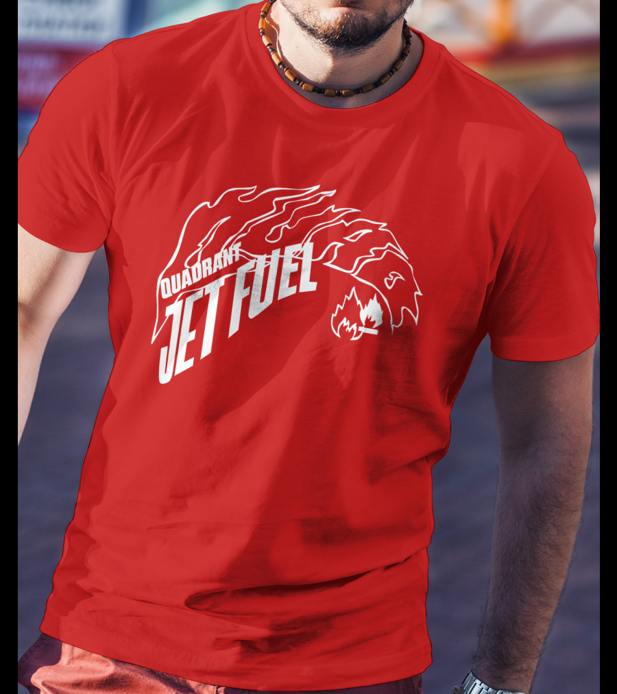 Quadrant Jet Fuel Flame T-Shirt
