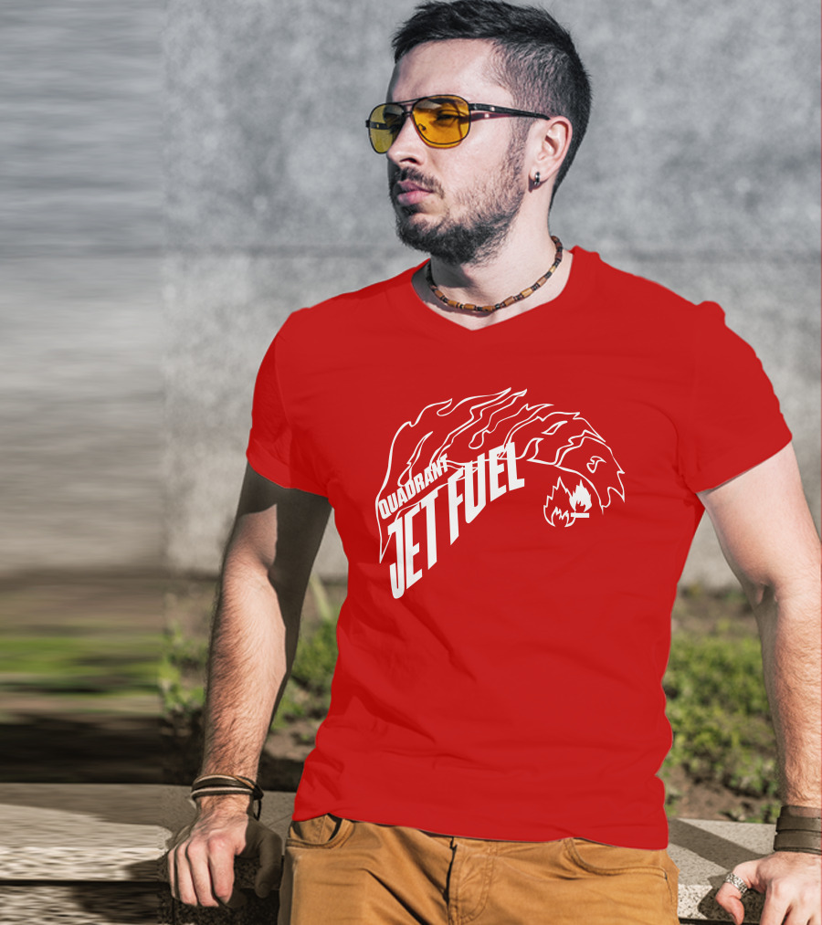 Quadrant Jet Fuel Flame T-Shirt