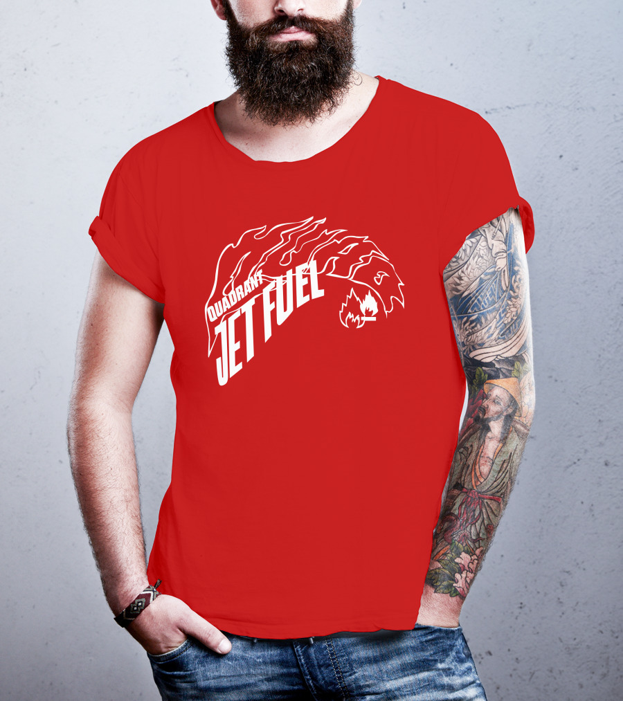 Quadrant Jet Fuel Flame T-Shirt