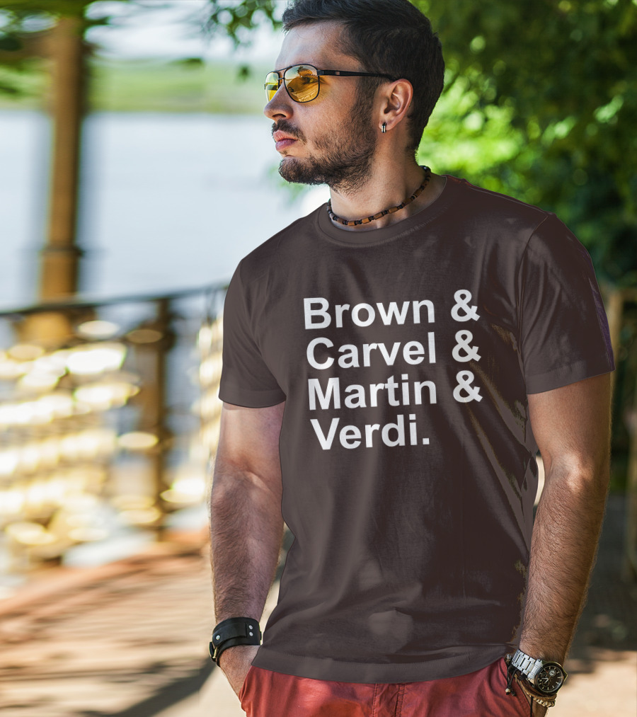 Brown And Carvel And Martin And Verdi T-Shirt