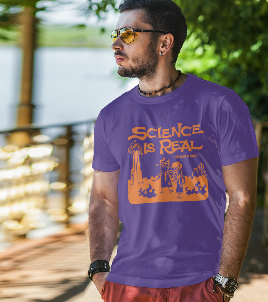 Science Is Real They Might Be Giants T-Shirt