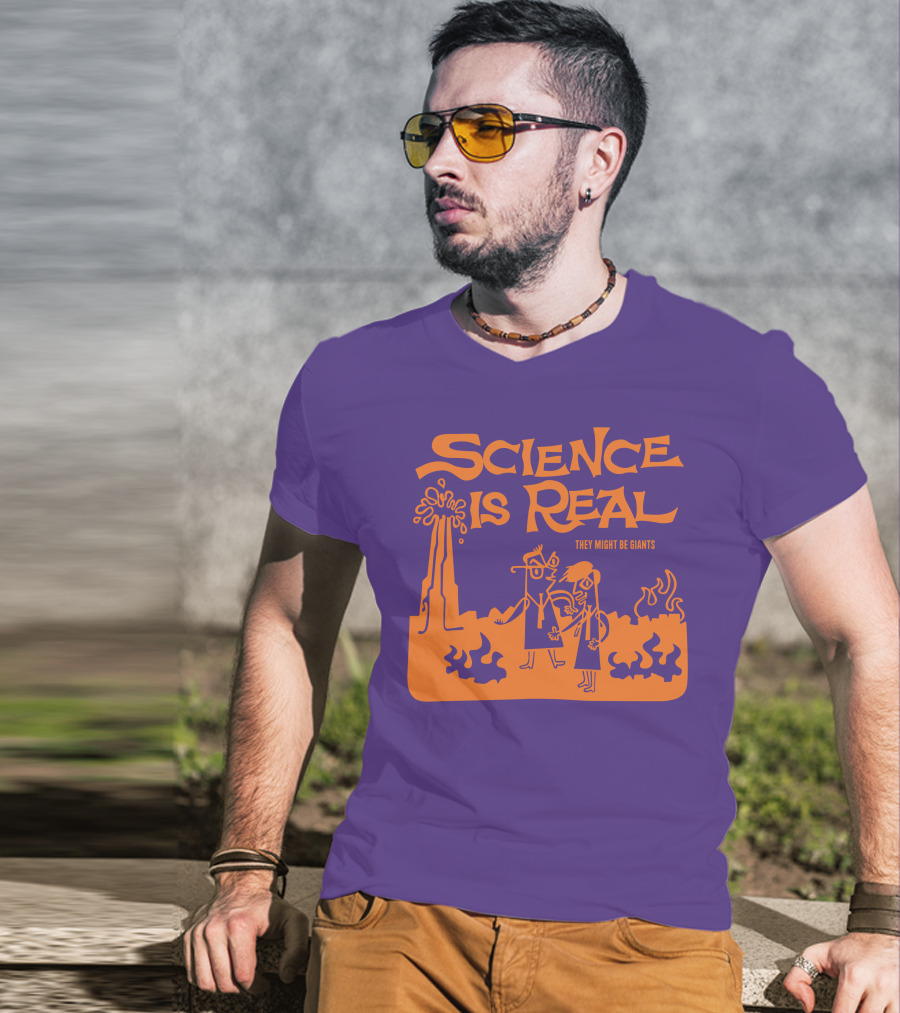Science Is Real They Might Be Giants T-Shirt