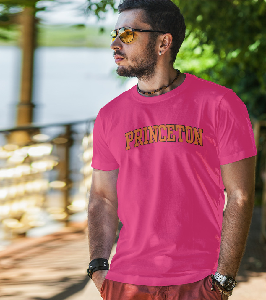 Princeton Vivian Viv Turner Classic Pink Arch T-Shirt