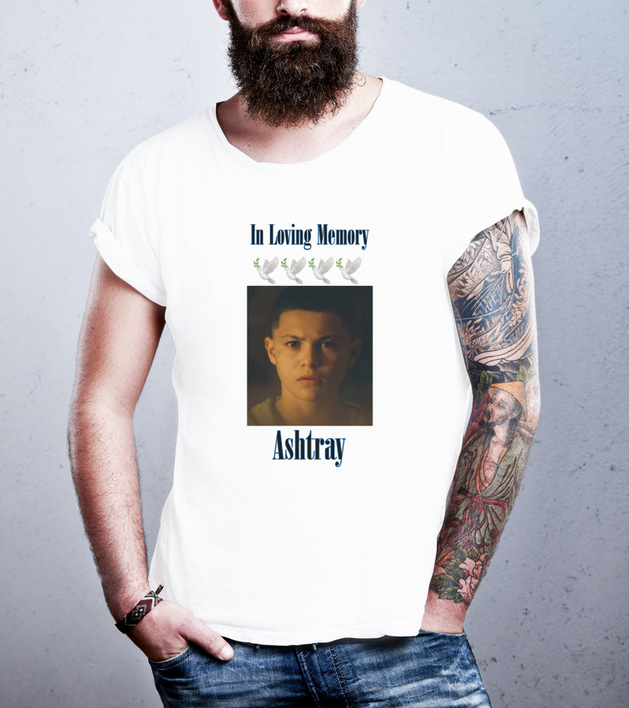 In Loving Memory Ashtray Stevenson Jean Doves T-Shirt