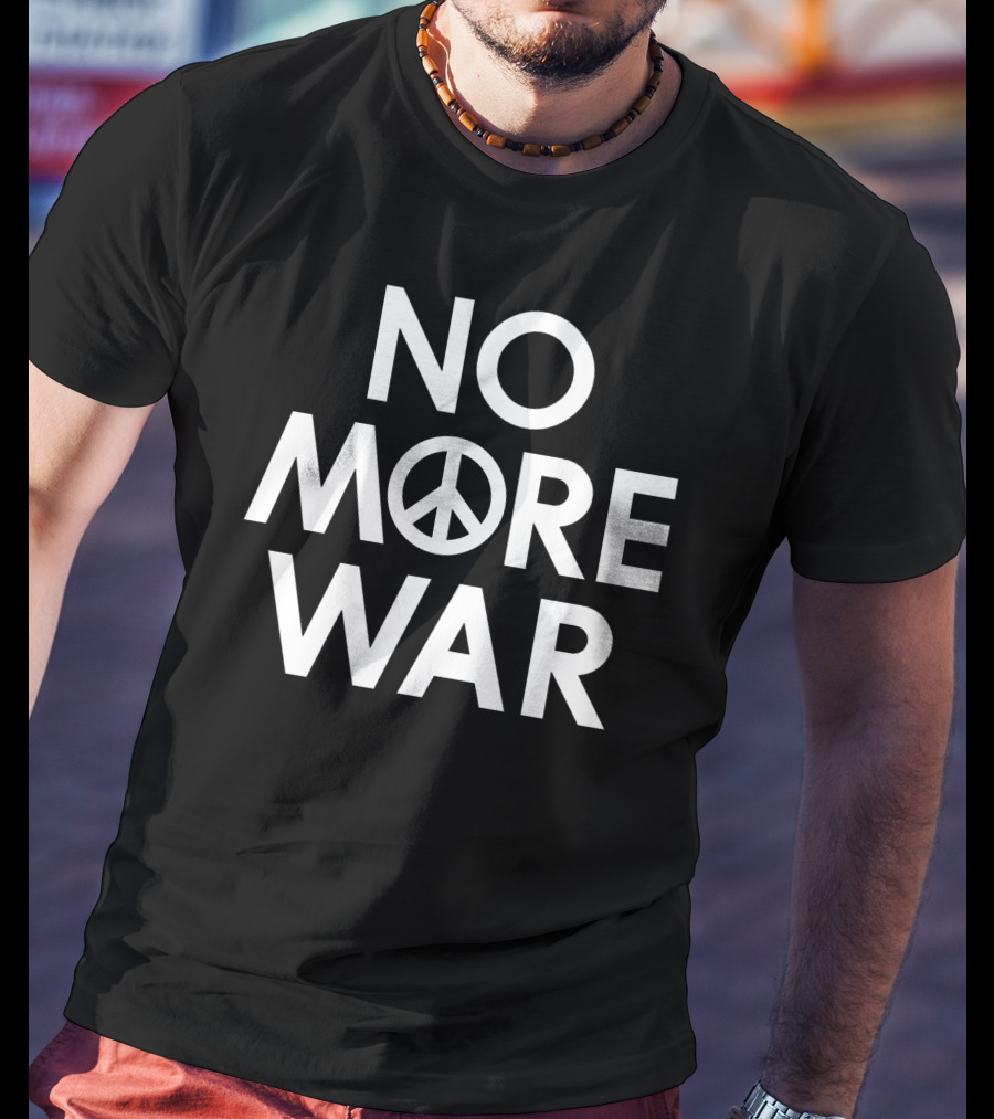 Andrea Trinchieri Peace No More War T-Shirt