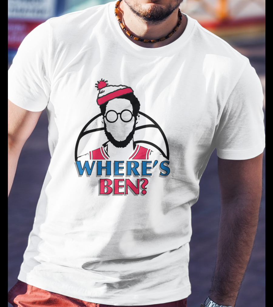 WHERE'S BEN Basketball Search Adventure T-Shirt