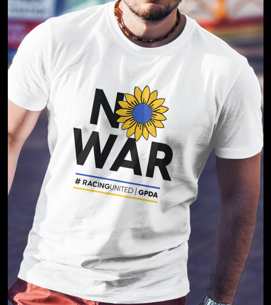 No War Racing United GPDA Lance Stroll Sunflower T-Shirt