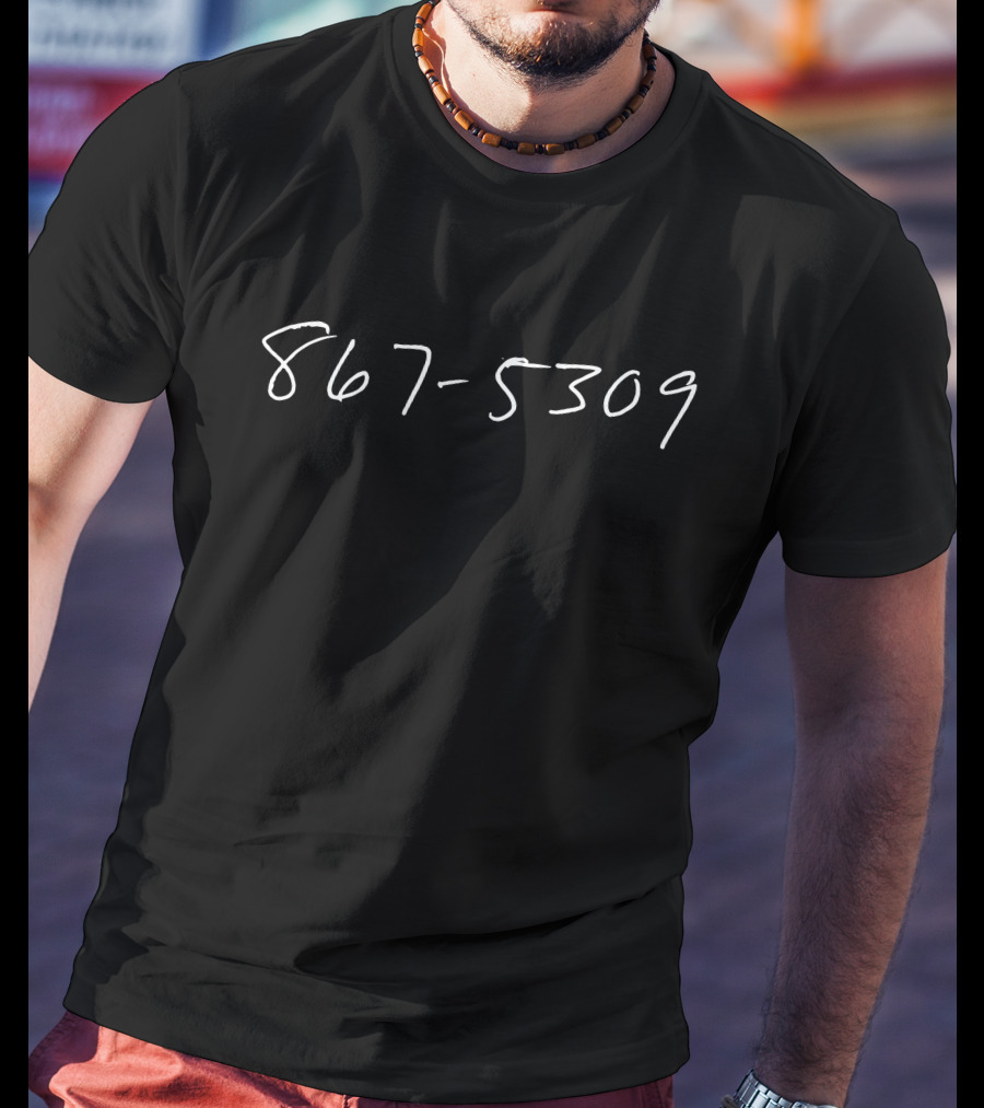 Super 70S Sport Store 867-5309 Retro Reference 80s Pop Culture Song Number T-Shirt