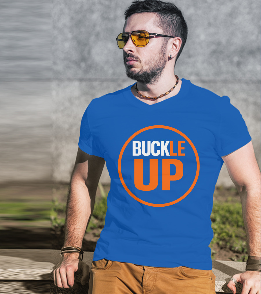Mets Manager Buck Showalter Buckle Up New York Baseball Fan Spirit T-Shirt
