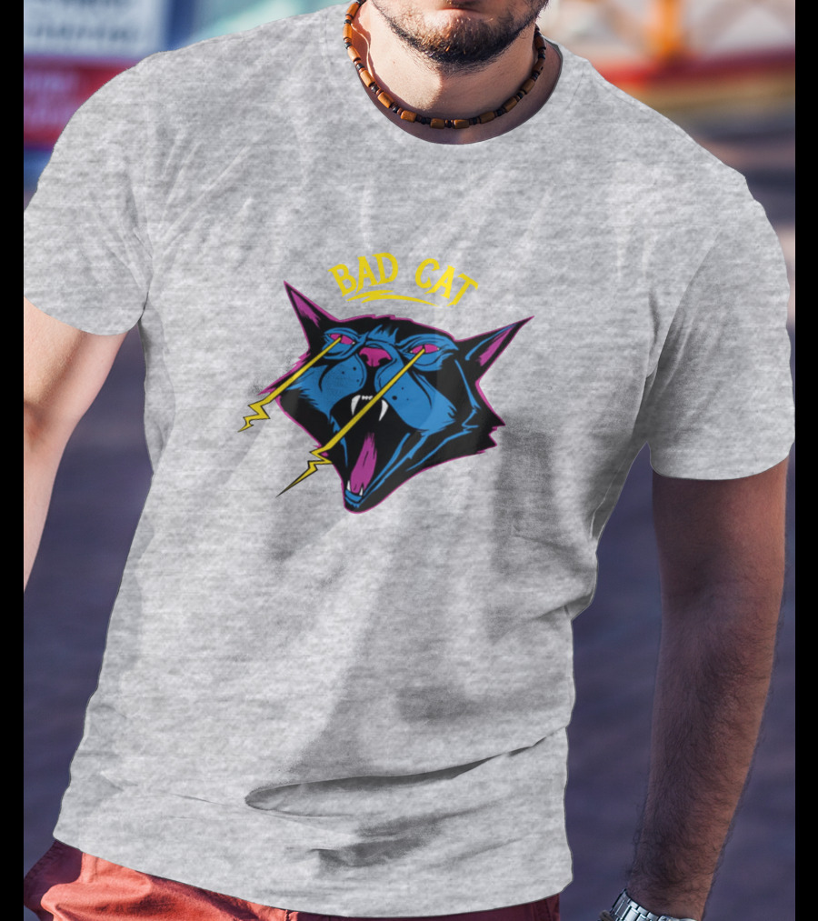 Nea's Karlsson Bad Cat Lightning Eyes T-Shirt