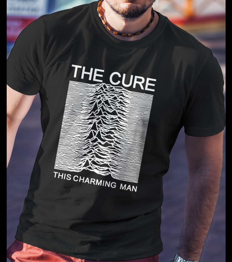 The Cure This Charming Man Joy Division Unknown Pleasures T-Shirt