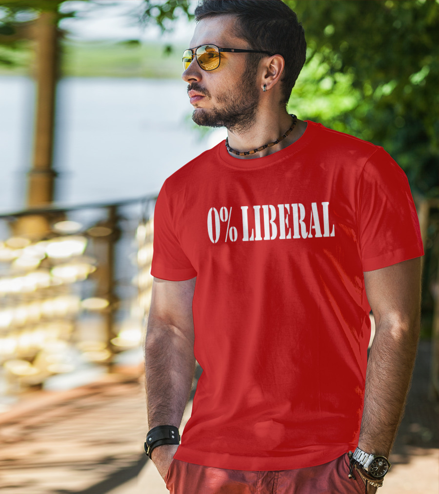 Real Bryson Gray 0% Liberal T-Shirt