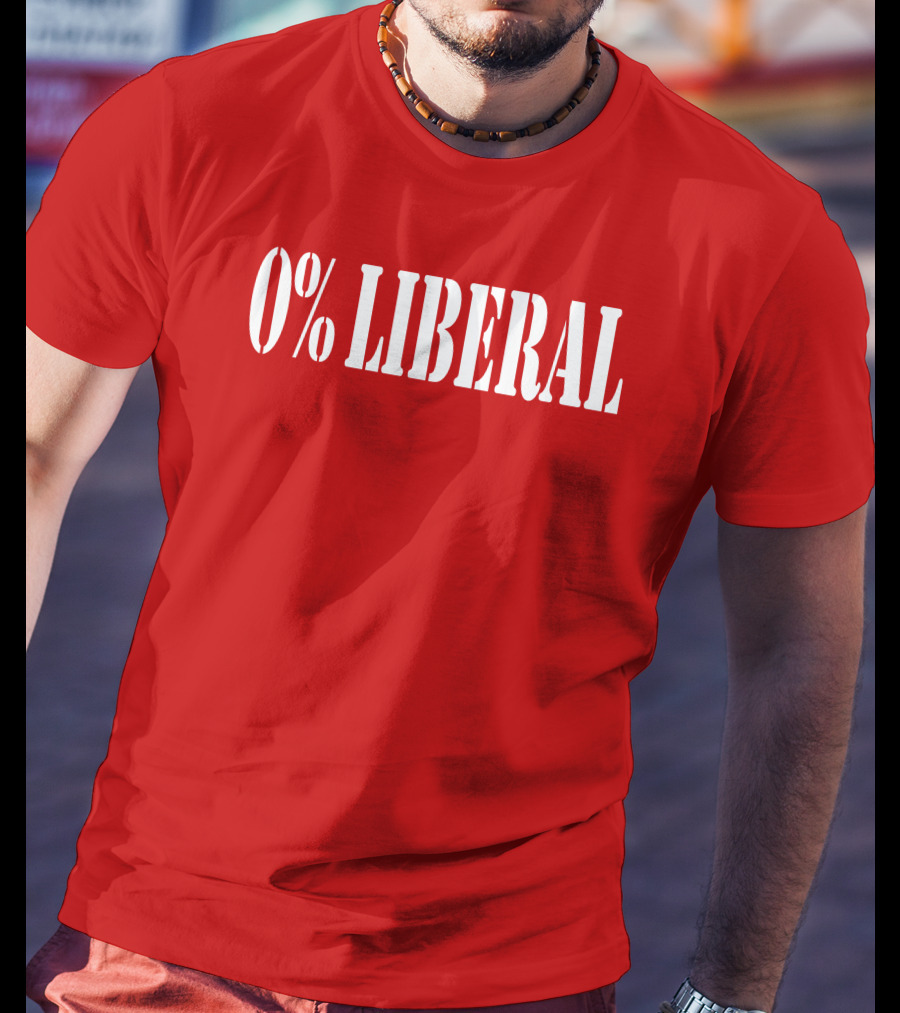 Real Bryson Gray 0% Liberal T-Shirt