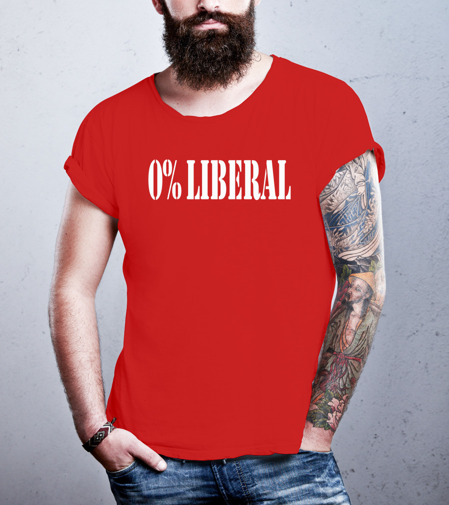Real Bryson Gray 0% Liberal T-Shirt